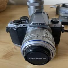 ター坊様専用OLYMPUS OM-D E-M10 SILVER 難あり　おまけ付のサムネイル