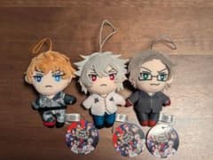 ヒプノシスマイク　ぬいぐるみ　ヨコハマセット　ふくや　ナムコ　碧棺左馬刻銃兎理鶯のサムネイル