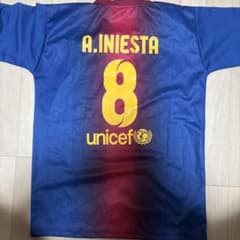 FCバルセロナ イニエスタ #8 ユニフォーム A.INIESTA バルサのサムネイル