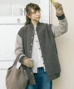 Samansa Mos2 サマンサモスモス 圧縮ウールスタジャンのサムネイル