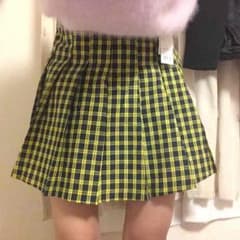 WC チェック プリーツスカートのサムネイル