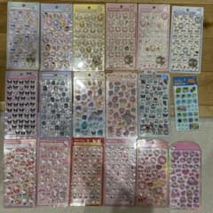 ボンボンドロップシール 、うるちゅるポップシール41枚セット まとめ売りのサムネイル