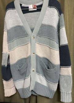 KITH(キス) ボーダーデザインカーディガンのサムネイル