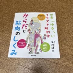 からだと筋肉のしくみ : 世界一ゆる～いイラスト解剖学のサムネイル
