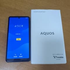 AQUOS sense4 basic ブラック 64 GB Y!mobileのサムネイル