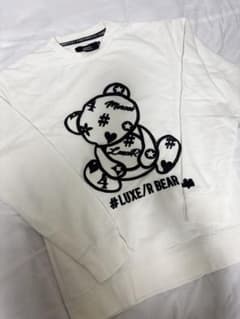 LUXE/R モノグラム　ベア　刺繍　スウェットのサムネイル