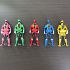 o*h様 レンジャーキー 5種セット 海賊戦隊ゴーカイジャー　メタリックのサムネイル
