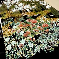 幻の逸品&レア&極美品【正絹 和装小物 着物 振袖 留袖 和 訪問着 黒留袖】 №1の逸品&希少&極美品【正絹 和装小物 着物 振袖 留袖 和 訪問着 黒
