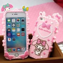 マイメロディ iPhone ケース カバー シリコン アイフォン スマホケースのサムネイル