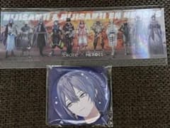 ビオレ にじさんじ コラボ HEROES 小柳ロウ 缶バッジ カードのサムネイル