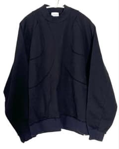 FRANGANTフランゴン cutting sweatshirt black - メルカリ