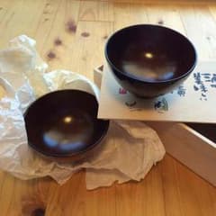 【はなさま専用】山中漆器☆多用茶漬椀ペアのサムネイル