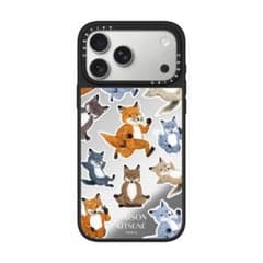 iPhone17pro MAISON KITSUNE ミラーケース - メルカリ