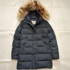 ピレネックス グルノーブル ダウンコート 38サイズ ブラック ラクーン