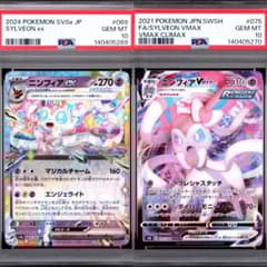 【PSA10】リーフィア V RR Vmax RRR 連番 PSA10】リーフィア V RR Vmax RRR 連番 PSA10鑑定済〕リーフィアVMAX