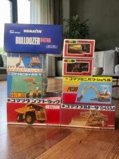 希少品 1975年コマツブルドーザD455A ヨネザワミニカーSK07 等多数 希少品 1975年コマツブルドーザD455A ヨネザワミニカーSK07 等多数