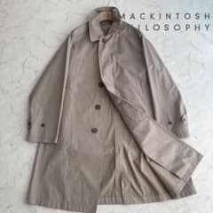 【美品】マッキントッシュ フィロソフィー別注オルメテックス社　高密度ロングコート 美品】マッキントッシュ フィロソフィー別注オルメテックス社 高密度
