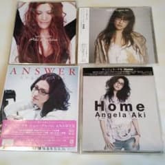 アンジェラ・アキ CDアルバム4枚セット ANSWER初回限定盤‼️のサムネイル