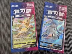 香港・台湾限定 ポケモンカード 2パックセット 未開封 中国語繁体字