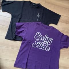 RAT EFFECT 黒紫 Tシャツ 2枚セットのサムネイル