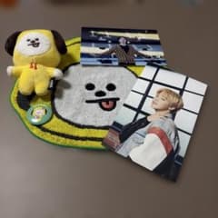 BT21 CHIMMY Mascot, Towel, Can Badge, Postcard