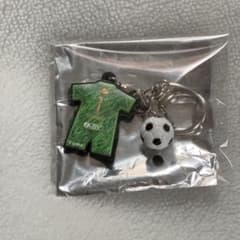 鹿島アントラーズ　トレーニングマッチ用GKユニフォーム　ラバーキーホルダー　早川 鹿島アントラーズ 早川友基 プレイヤーズ特別加工ユニフォームラバー