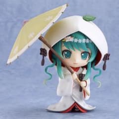 初音ミク　ねんどろいど　雪ミク　いちご白無垢ver.