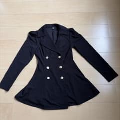 SHEIN キャバドレス ブラックMサイズのサムネイル