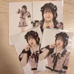 桜庭遥花 チェック衣装 生写真のサムネイル
