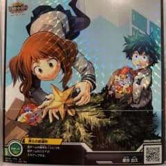 161 ヒロアカ ヒロバト カード ブロマイド 麗日お茶子 緑谷出久 - メルカリ