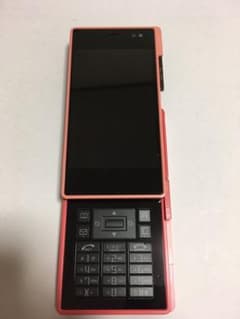 au東芝iida PLY TSX04ピンク未ロッククリアSIMロック新品3G携帯のサムネイル