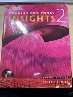 Reading for Today Insights 2 英語教材のサムネイル