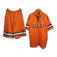 90s KANI SPORT カールカナイスポーツ 半袖ジャージセットアップ