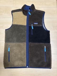 Patagonia パタゴニア レトロX パッチワーク　ベスト Mサイズのサムネイル