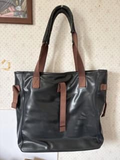 LUGGAGE LABEL トートバッグ ブラックのサムネイル