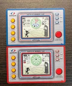 1/1 ゲームウォッチ 廃盤　ダーツライブカード セット DARTSLIVEのサムネイル