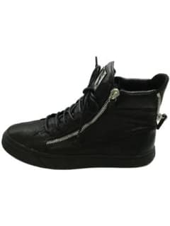 GIUSEPPE ZANOTTI ハイカットスニーカー ブラック 42halfのサムネイル