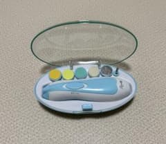 【新品未使用】赤ちゃん用爪やすり ケース・説明書付のサムネイル