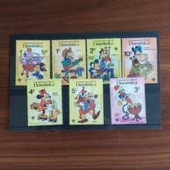 ディズニーキャラクター 海外切手 8枚セット - メルカリ