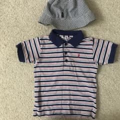 横浜　フクゾーのキッズ用ポロシャツ＆帽子のサムネイル