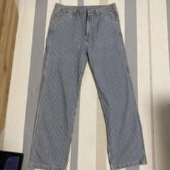 Levi's ヒッコリーストライプ ペインターパンツ（古着）のサムネイル