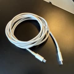 Apple純正 USB-C to USB-C ホワイトケーブルのサムネイル