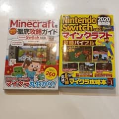 Nintendo Switch マインクラフト攻略本 2冊セットのサムネイル