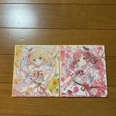 ごちうさ展　色紙　シャロ　めぐのサムネイル