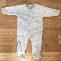 next baby ネクスト ネクストベビー 星柄 フリース ロンパースのサムネイル