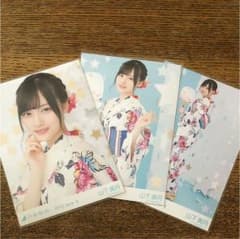 乃木坂46 山下美月 生写真 浴衣 3種のサムネイル