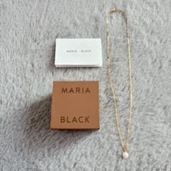 MARIA BLACK Peblinge Necklace Gold - メルカリ