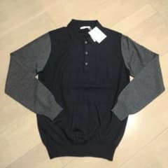 新品】SLOANE○ネイビー×グレー ポロセーター サイズ4 - メルカリ
