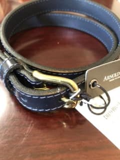 英国製 ARNOLD WILLS & Co / 牛革ナローベルト(unisex)のサムネイル