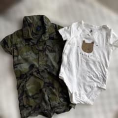 babyGAP ロンパース 2点セット 6-12mのサムネイル